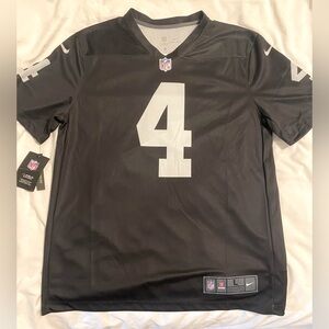 Raiders Game Jersey Derek Carr #4